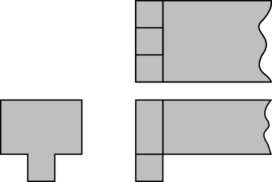 Skizze des  Winkelansatzes